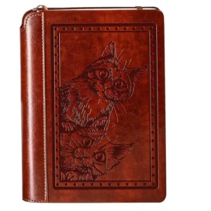 A5 Hardcover Notebook with Cute Kitten Design